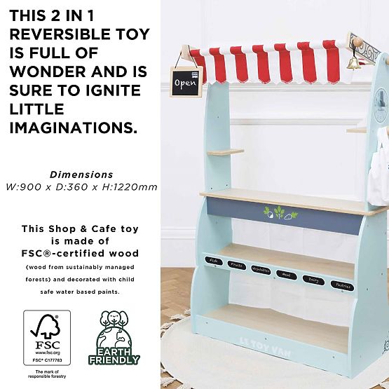 Le Toy Van Verkaufsstand 2 in 1 Honeybake