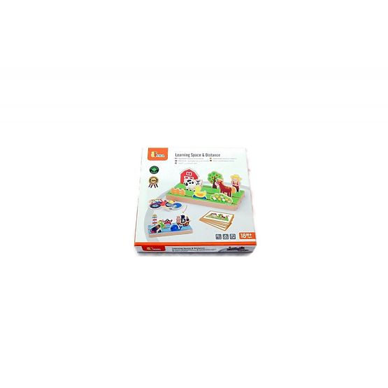 Lernpuzzle für Entfernungen