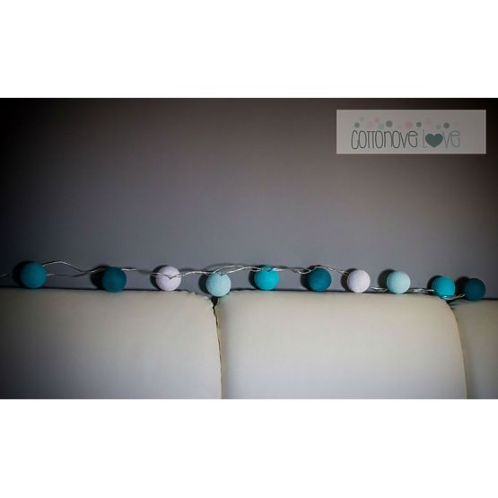 Leuchtende Baumwollkugeln - Fresh Love