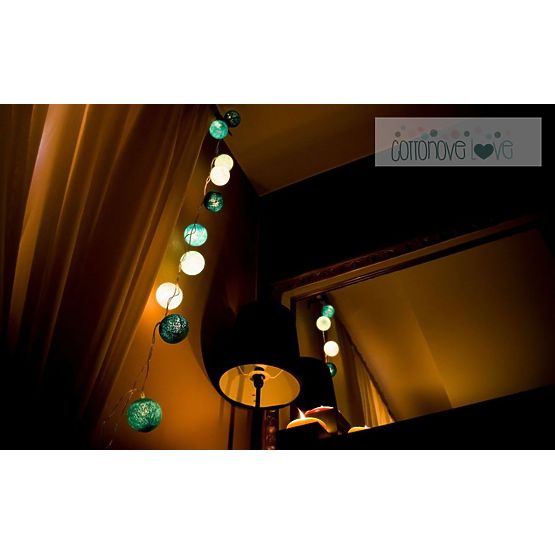 Leuchtende Baumwollkugeln - Fresh Love