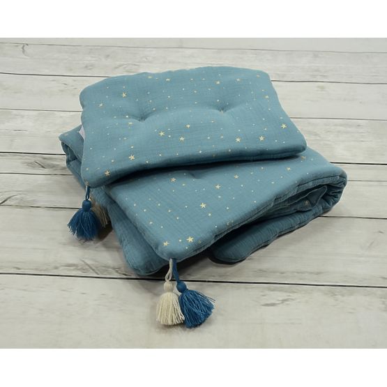 LILU Kinder musselin Bettbezug