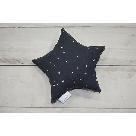 LILU Musselin Kissen Stern mini