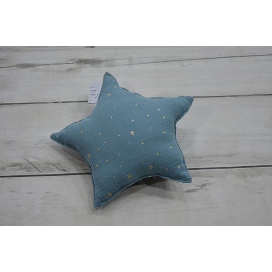 LILU Musselin Kissen Stern mini