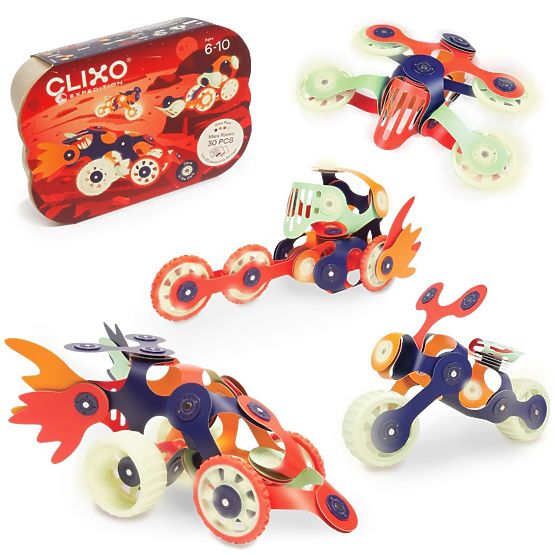 Magnetische Bausteine Clixo Mars-Expedition