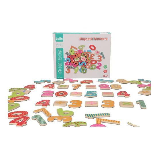 Magnetische Holzzahlen
