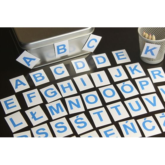 Magnetisches Alphabet - große Buchstaben