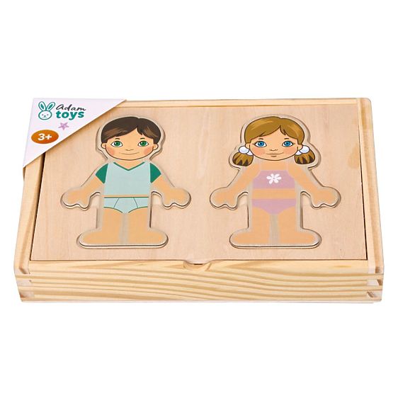 Magnetisches Anziehspiel Kinder der Welt