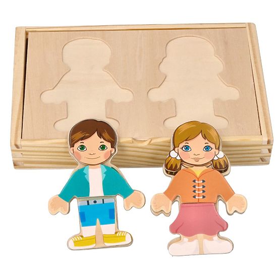 Magnetisches Anziehspiel Kinder der Welt