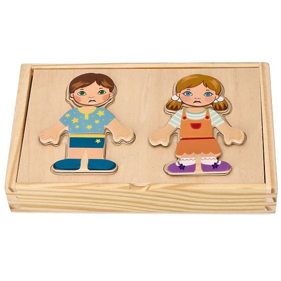 Magnetisches Anziehspiel Kinder der Welt