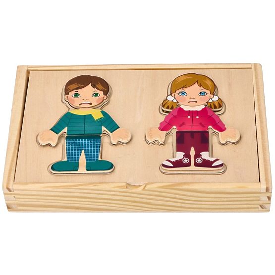 Magnetisches Anziehspiel Kinder der Welt