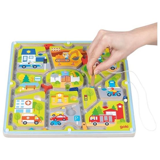 Magnetisches Labyrinth Kleine Stadt