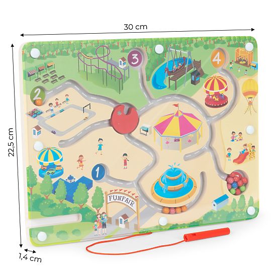 Magnetisches Labyrinthspiel für Kinder ECOTOYS
