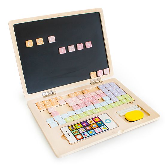 Magnetisches Notizbuch aus Holz