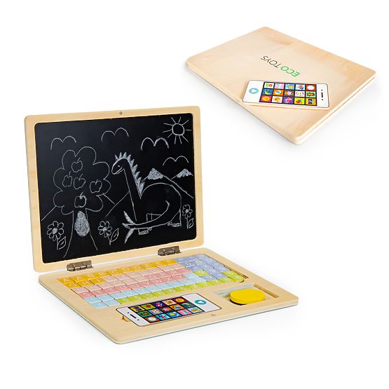 Magnetisches Notizbuch aus Holz