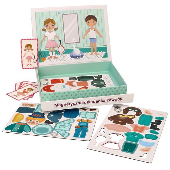 Magnetisches Puzzle Berufe