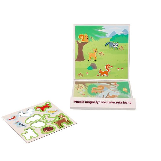 Magnetisches Puzzle Waldtiere
