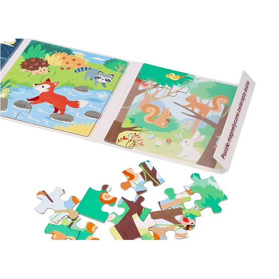 Magnetisches Puzzle Waldtiere