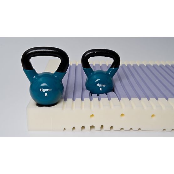 Matratze für das Kinderbett ASEPTIC aus antibakteriellem Schaumstoff: Größe - 120x60