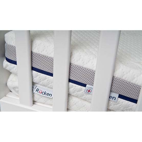 Matratze für Kinderbett ASEPTIC aus antibakteriellem Schaum: Größe - 140x70