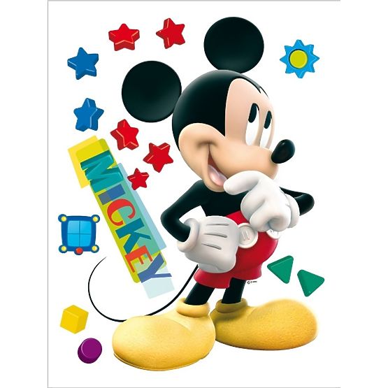 Maxi-Wandaufkleber Mickey Maus