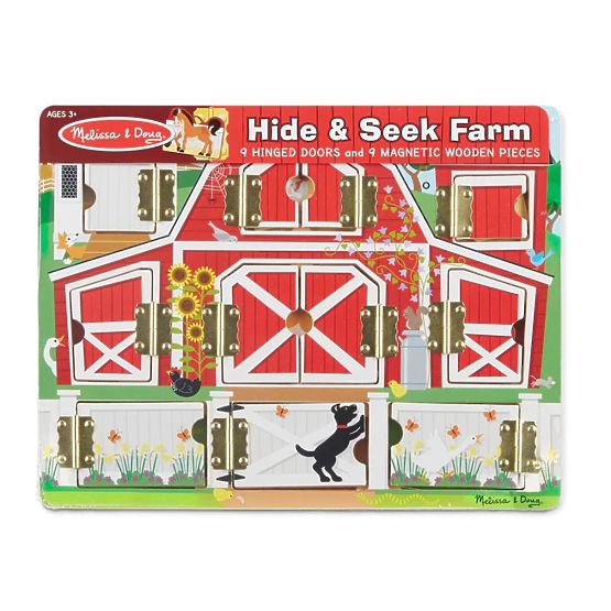 Melissa and Doug - Öffne und Schließe - Versteckspiel Puzzle