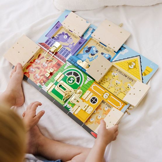 Melissa- und Doug-Schlösser aufschließen