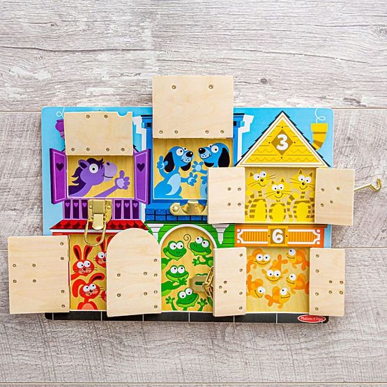 Melissa- und Doug-Schlösser aufschließen