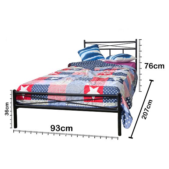 Metall Bett Modell 23 J