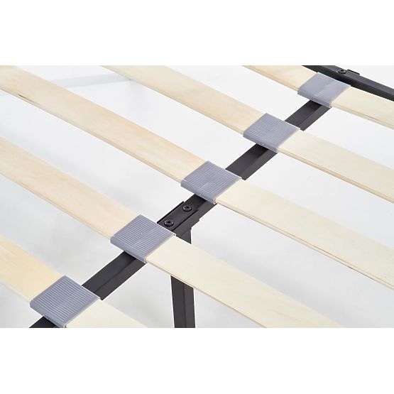 Metallbett LINDA 120x200 cm - schwarz