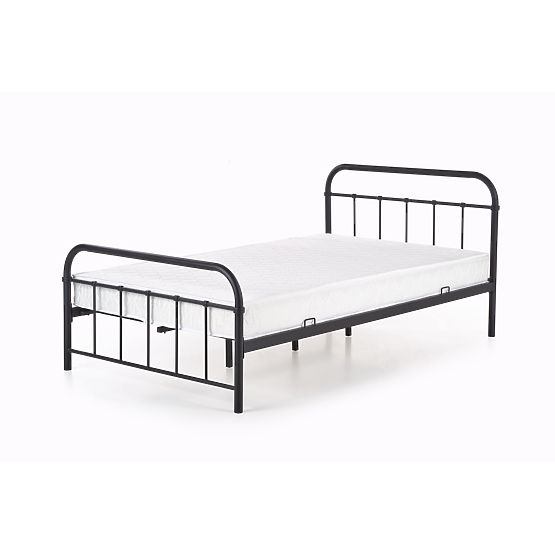 Metallbett LINDA 120x200 cm - schwarz