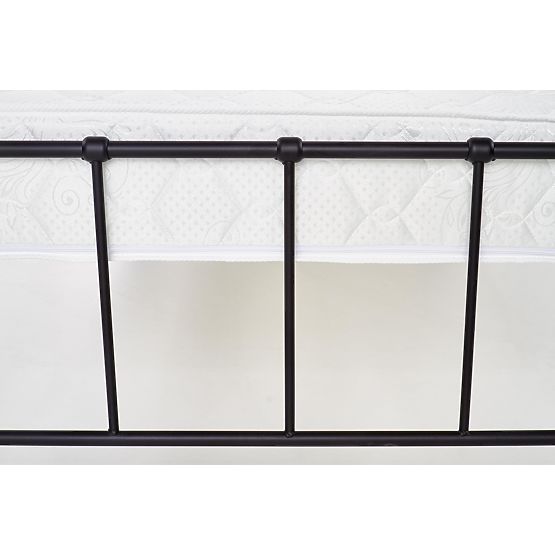 Metallbett LINDA 120x200 cm - schwarz