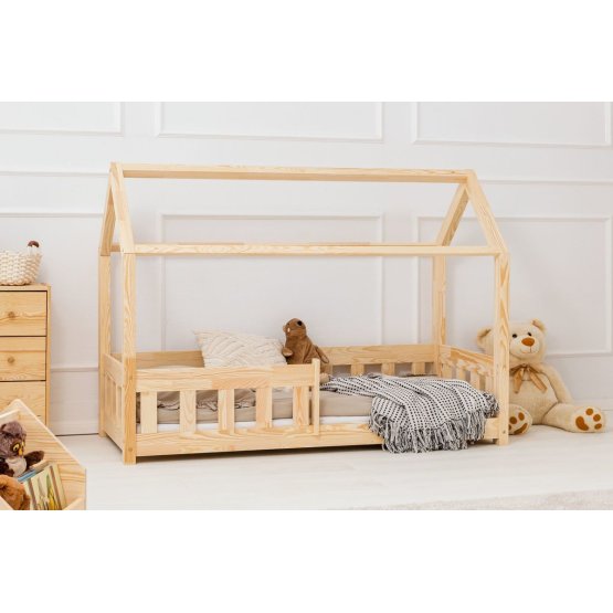 Kinderbett Hausbett Mila Classic mit Rausfallschutz