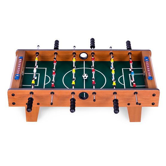 Mini Tischfußball 69x35,5 cm Holztischfußball ECOTOYS