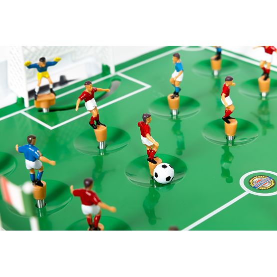 Mini-Tischfußball mit Federn, 22 Spieler
