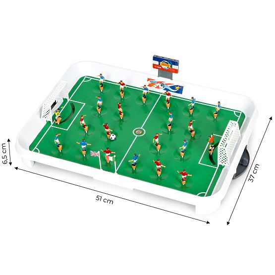 Mini-Tischfußball mit Federn, 22 Spieler