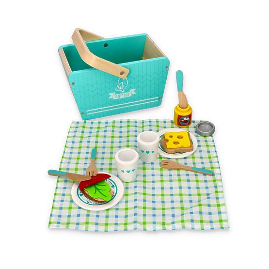 Minzfarbenes Picknick-Set