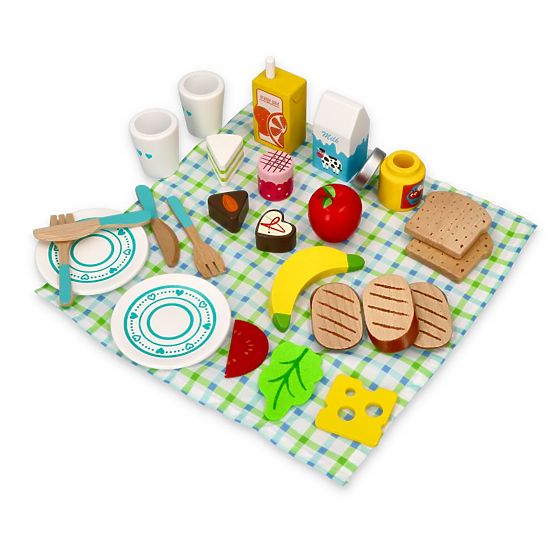 Minzfarbenes Picknick-Set