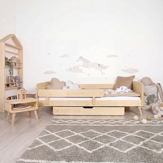 Mitwachsende Bett Nell 2-in-1 - lackiert