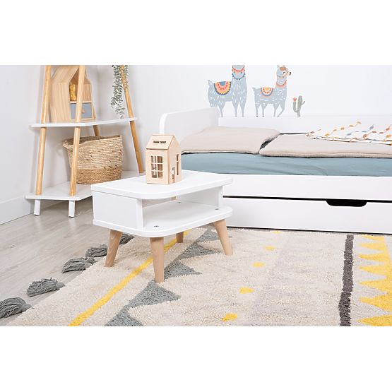 Mitwachsendes Bett Nell 2in1 - weiß