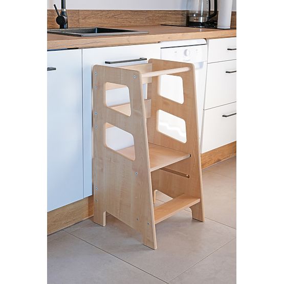 Montessori Lernturm Quadro Dekor Woody