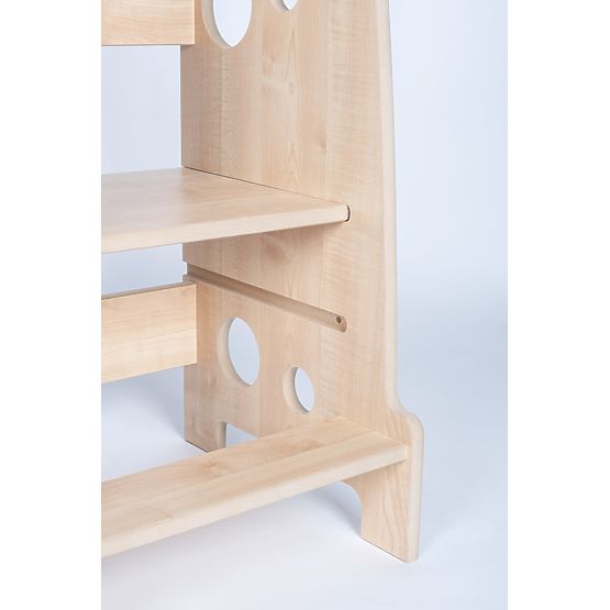 Montessori Lernturm Ringe Dekor Woody