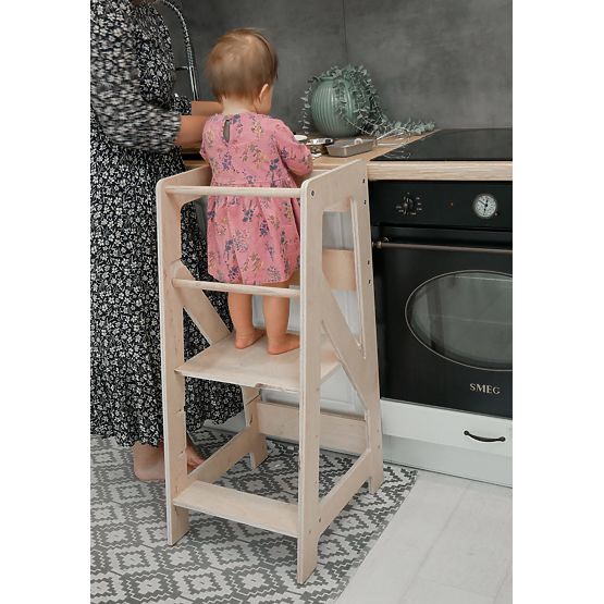 Montessori-Lernturm Pola MAXI 90 - natur