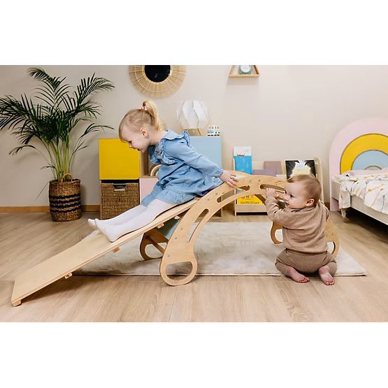 Montessori Rutsche - natur