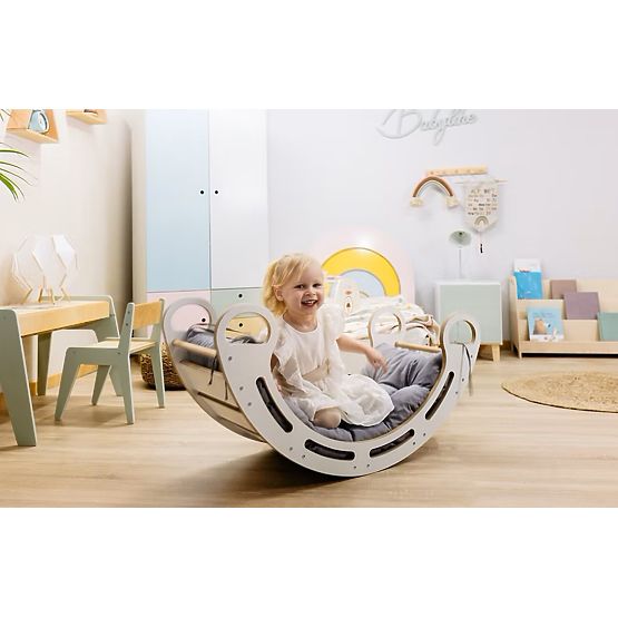 Montessori-Schaukel - weiße Farbe