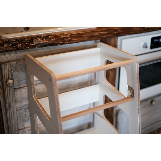 Montessori Lernturm Nora - Weiß