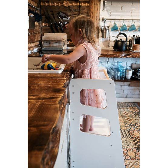 Montessori Lernturm Nora - Weiß