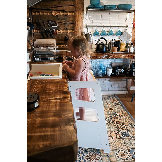 Montessori Lernturm Nora - Weiß