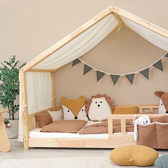 Musselin-Girlande Ourbaby - Toffee