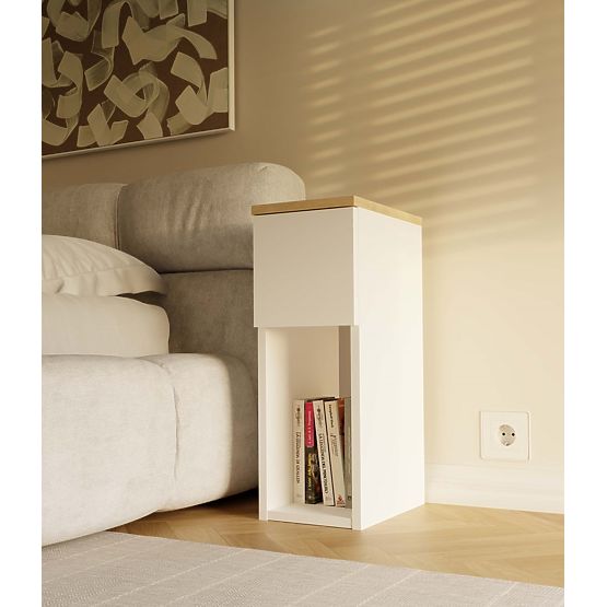 Nachttisch GALAX 20/1S WEISS-ARTISAN