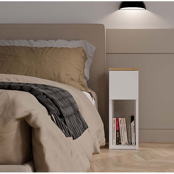 Nachttisch GALAX 20/1S WEISS-ARTISAN